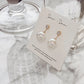 Sophisticated Diamond and Pearl Earrings