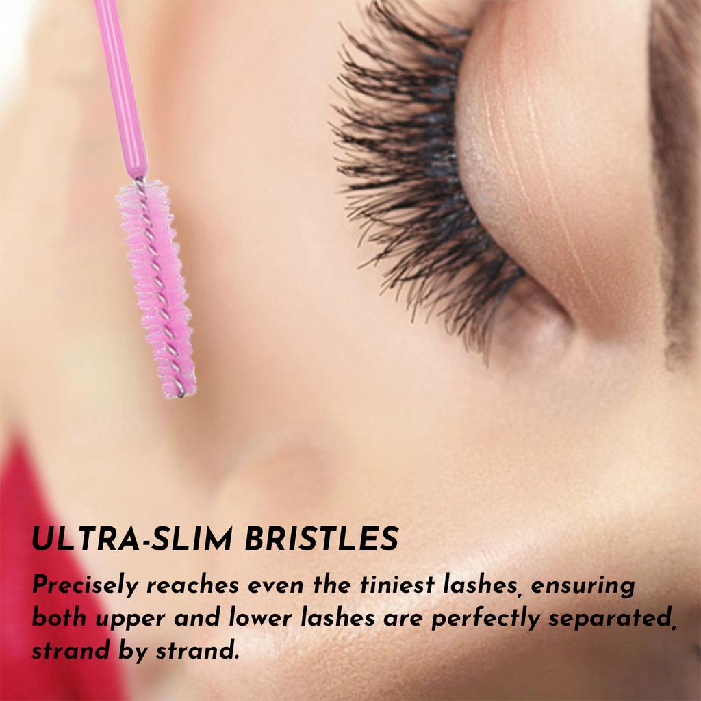 5Pcs Mascara Wands Eyelash & Eyebrow Brush Applicators