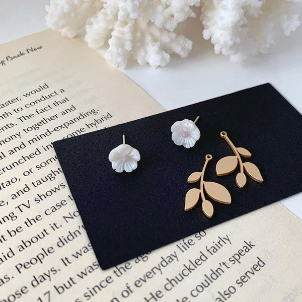 French Flower Stud Earrings: Elegance Blossoms in Every Detail