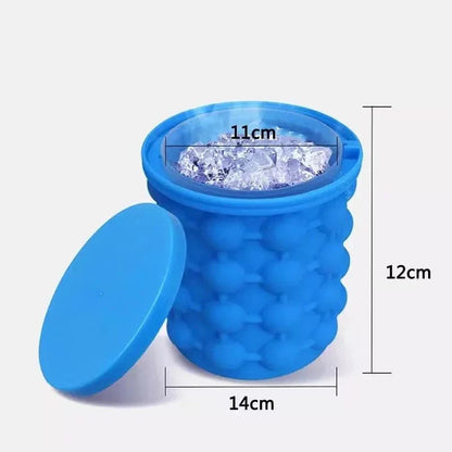 Silicone Ice Cube Maker Bucket