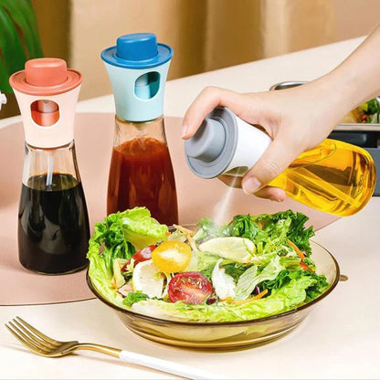 Refillable 200ml Oil Mister For BBQ & Oven Cooking, Kitchen Accessories 