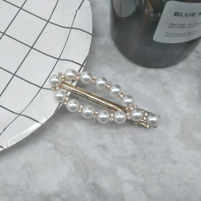 Pearl Hair Clips, Decorative Artificial Pearl Hair Pins