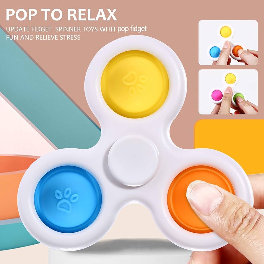 Fun and Stress Relief with the Pop It Fidget Spinner – The Ultimate Toy for All Ages