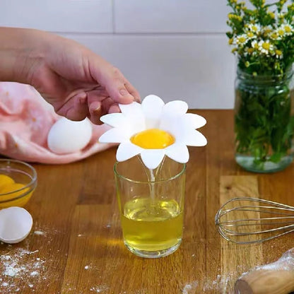 Petal Design Egg White Separator