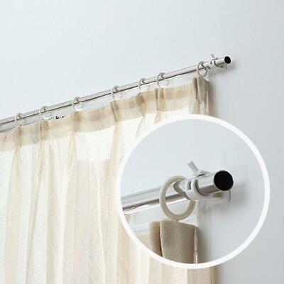 2Pcs Self-Adhensive Curtain Clip-On Rode Hook