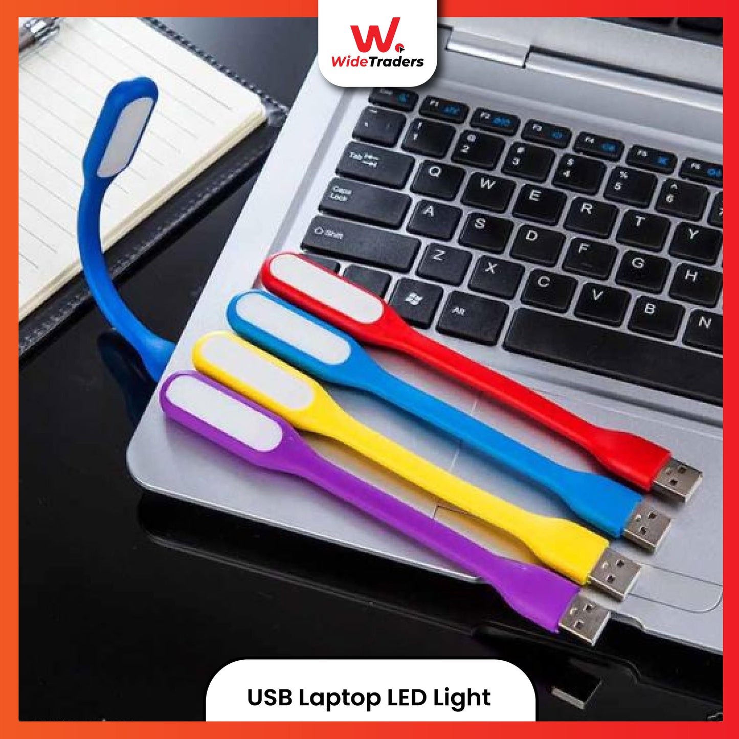 3Pcs Flexible Mini USB LED Light Lamp for Laptop