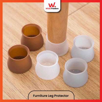 4Pcs Silicone Furniture Leg Protector