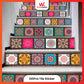 100Pcs Walls Self Adhesive Tile Sticker For Home Decor