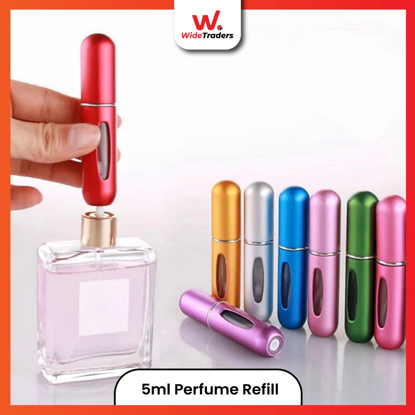 1Pcs 5ml Portable Mini Refillable Perfume Atomizer Bottle