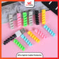 4 Pcs Spiral Silicone Cable Protector For Android / Iphone