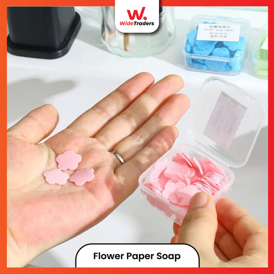 Travel Flower Soap Paper