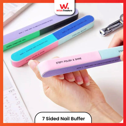 Nail Polishing File Block Manicure Set Kit