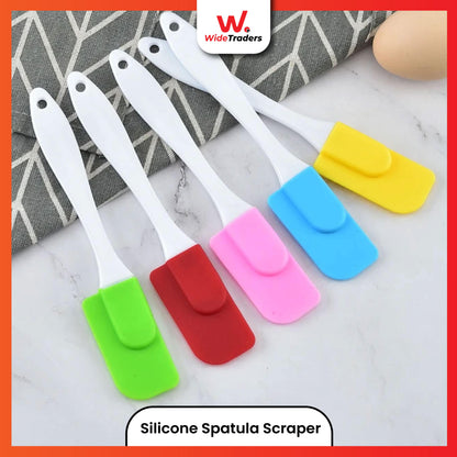 Silicone Cake Spatula Cream Scraper(5inch)