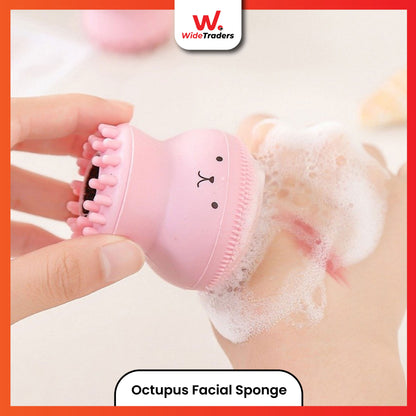 Octopus Shape Silicone Sponge