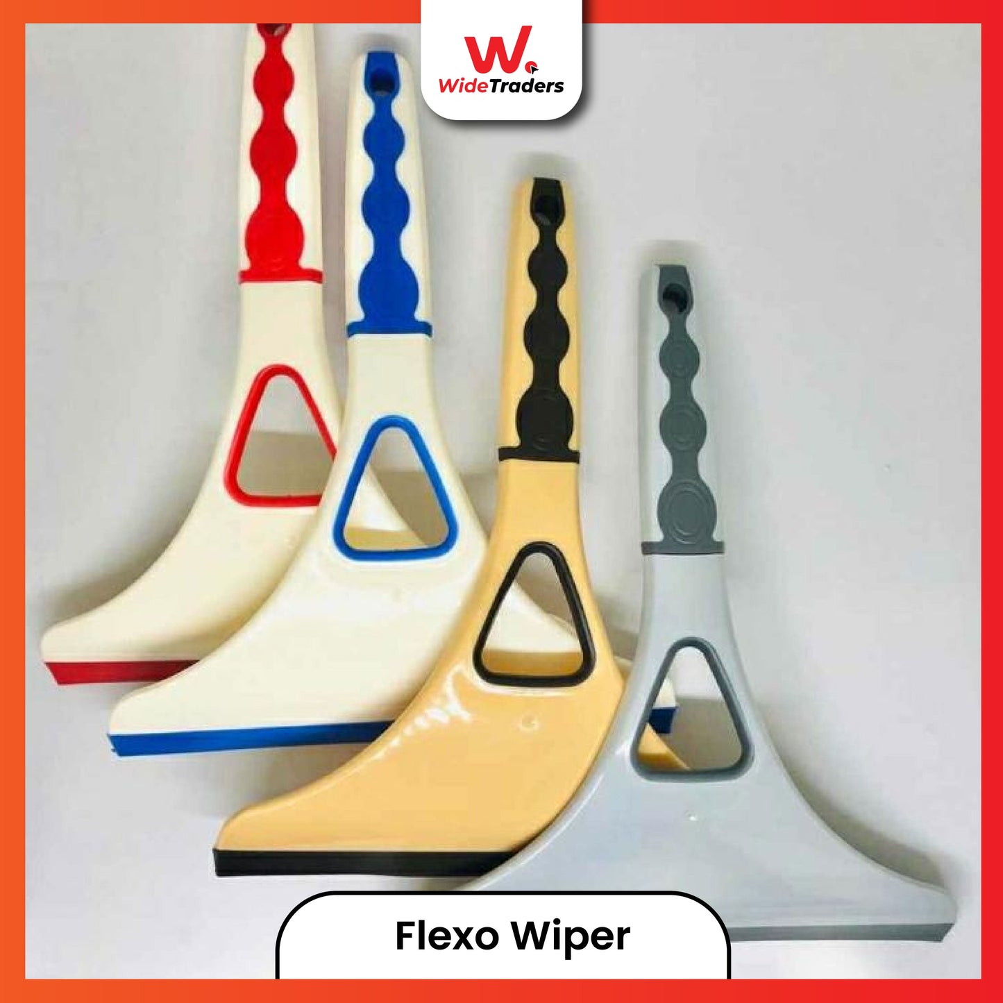 Mini Plastic Hand Glass Window Wiper(7.5inch)