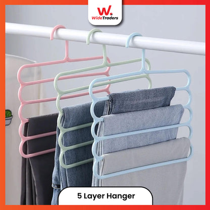 1 PC Multipurpose 5 Layer Hanger