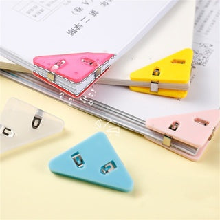 5Pcs Geometric Triangle Paper Clips