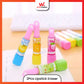 2PC Kids Creative Lipstick Rotary Rubber Eraser
