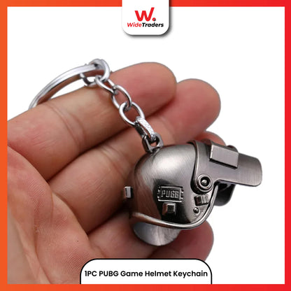 1PC PUBG Game Helmet Keychain