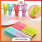 24PC Home Laundry Multi color Plastic Clothespins Clips
