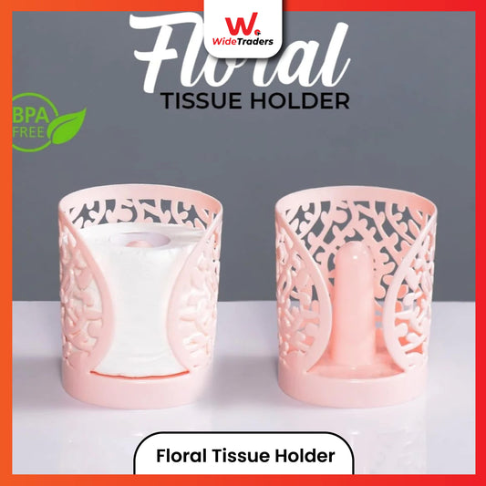 Floral Tissue Paper Holder