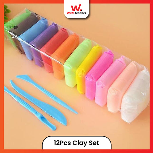 Pack of 12 Colors Foam Clay Dough