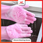 1 Pair Silicone Cleaning Gloves