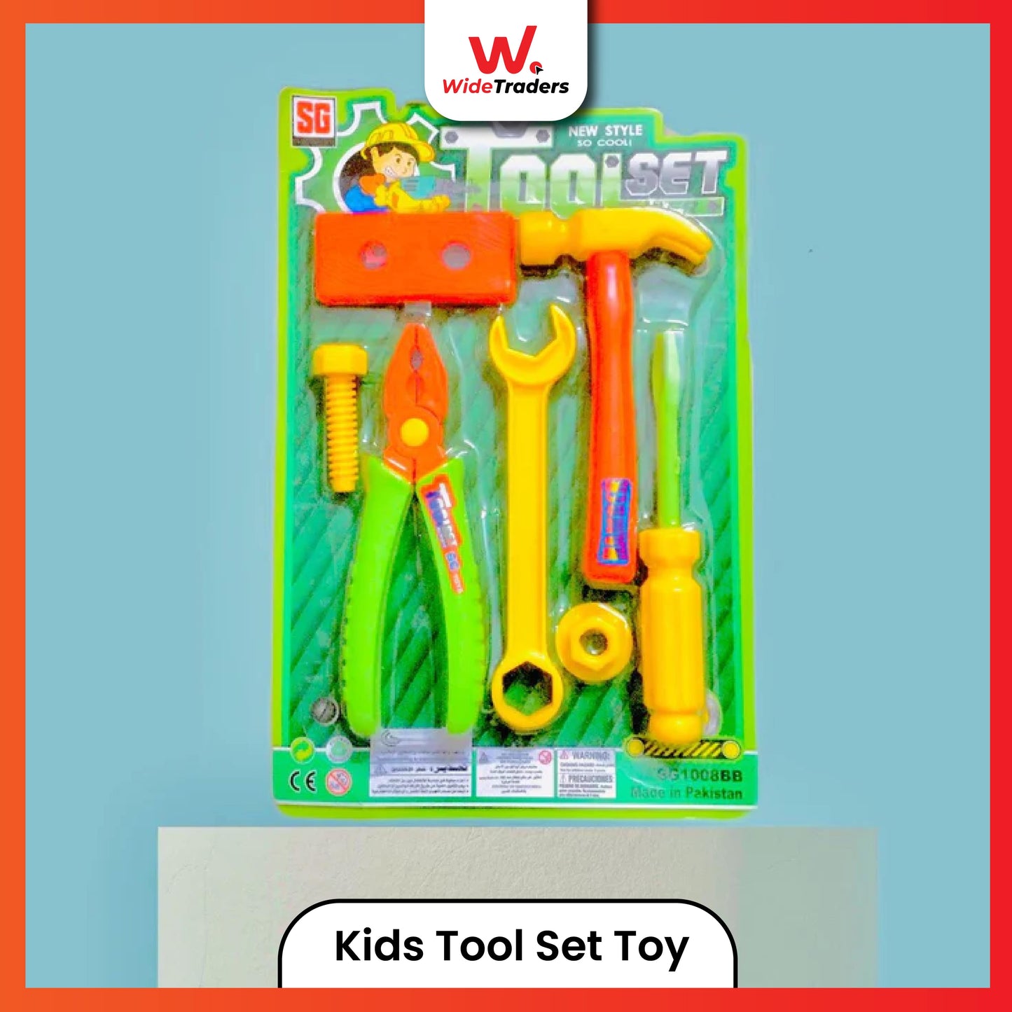 Super Tool Toy Kit Set For Kids (1 Set)