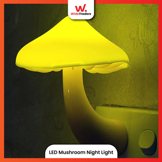 LED Mushroom Night Lights Cute Bedroom Decor