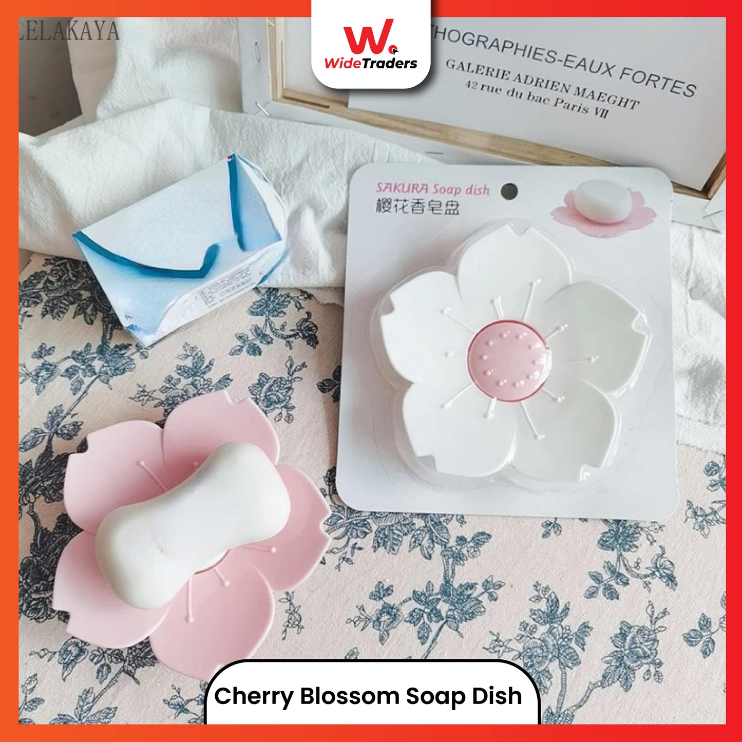 Cherry Blossom Soap Dish