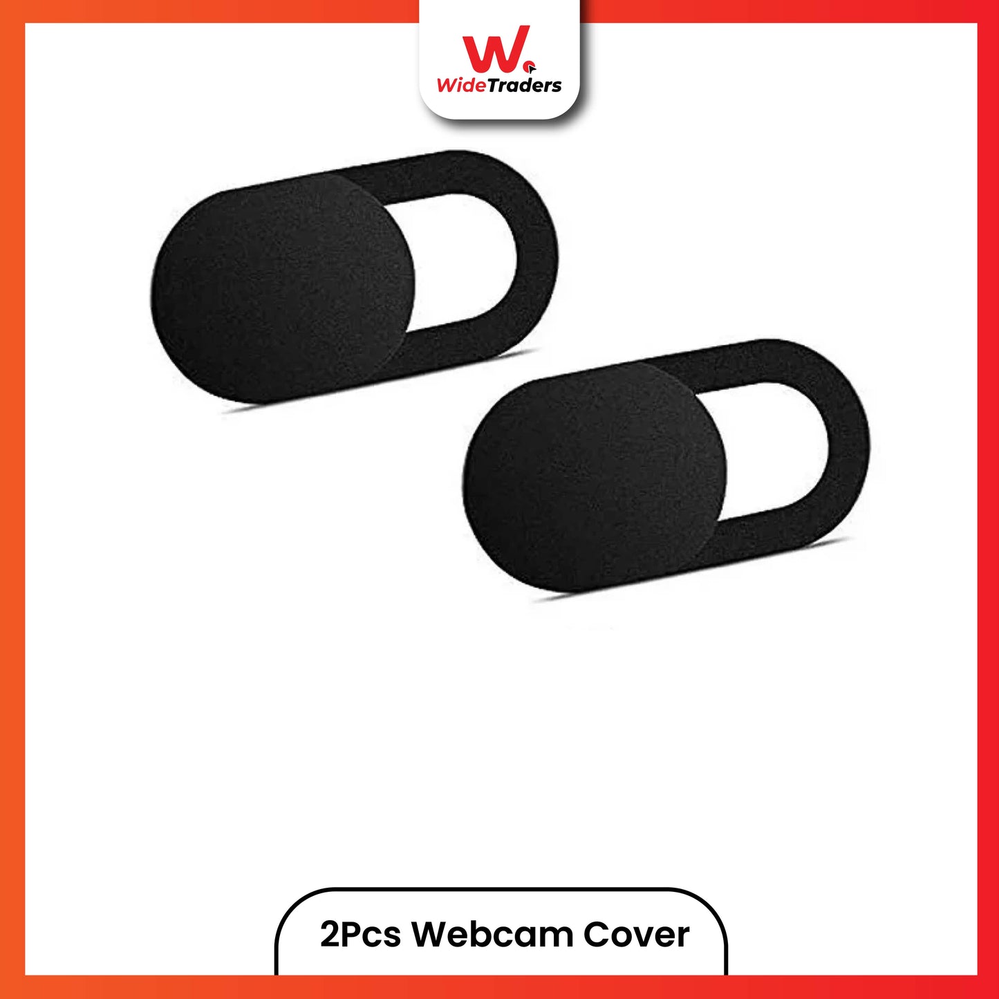 2PC Ultra Thin Webcam Slide Privacy Protection Laptop Cover