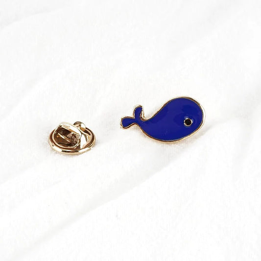 Whale Shape Brooch - Dive into Whimsical Elegance
