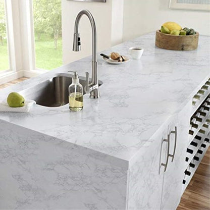 White Marble Paper Sticker