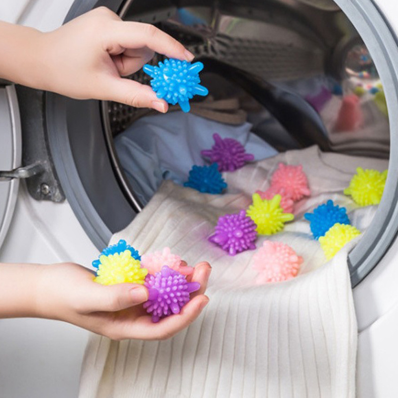 5Pcs Magic Laundry Ball Reusable Washing Machine Clothes Dryer Ball