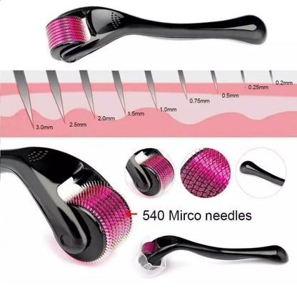 0.5 Derma Roller 540 Titanium Needle For Men / Women