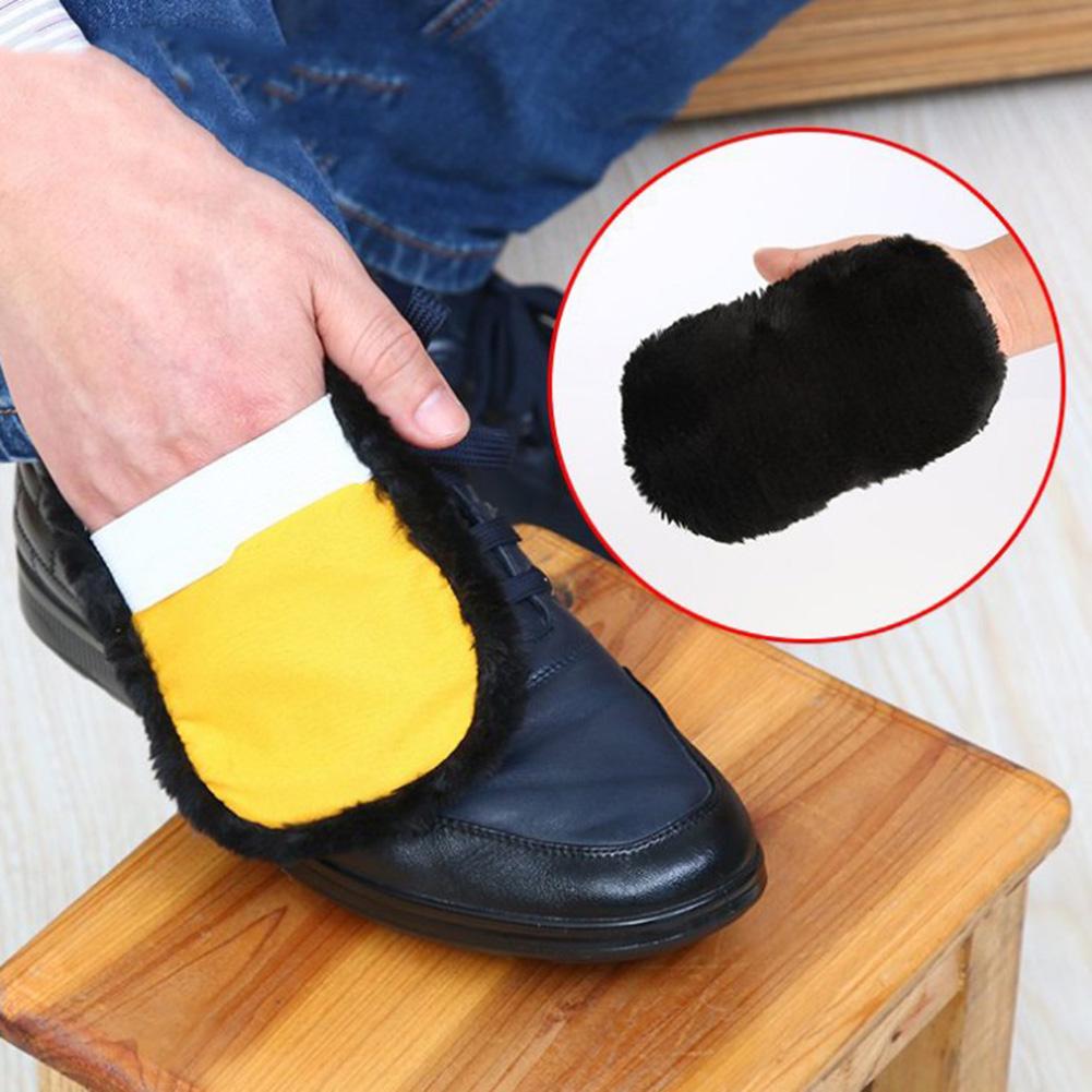 Shoe Polishing Glove Soft Brushes For Wipe Shoes