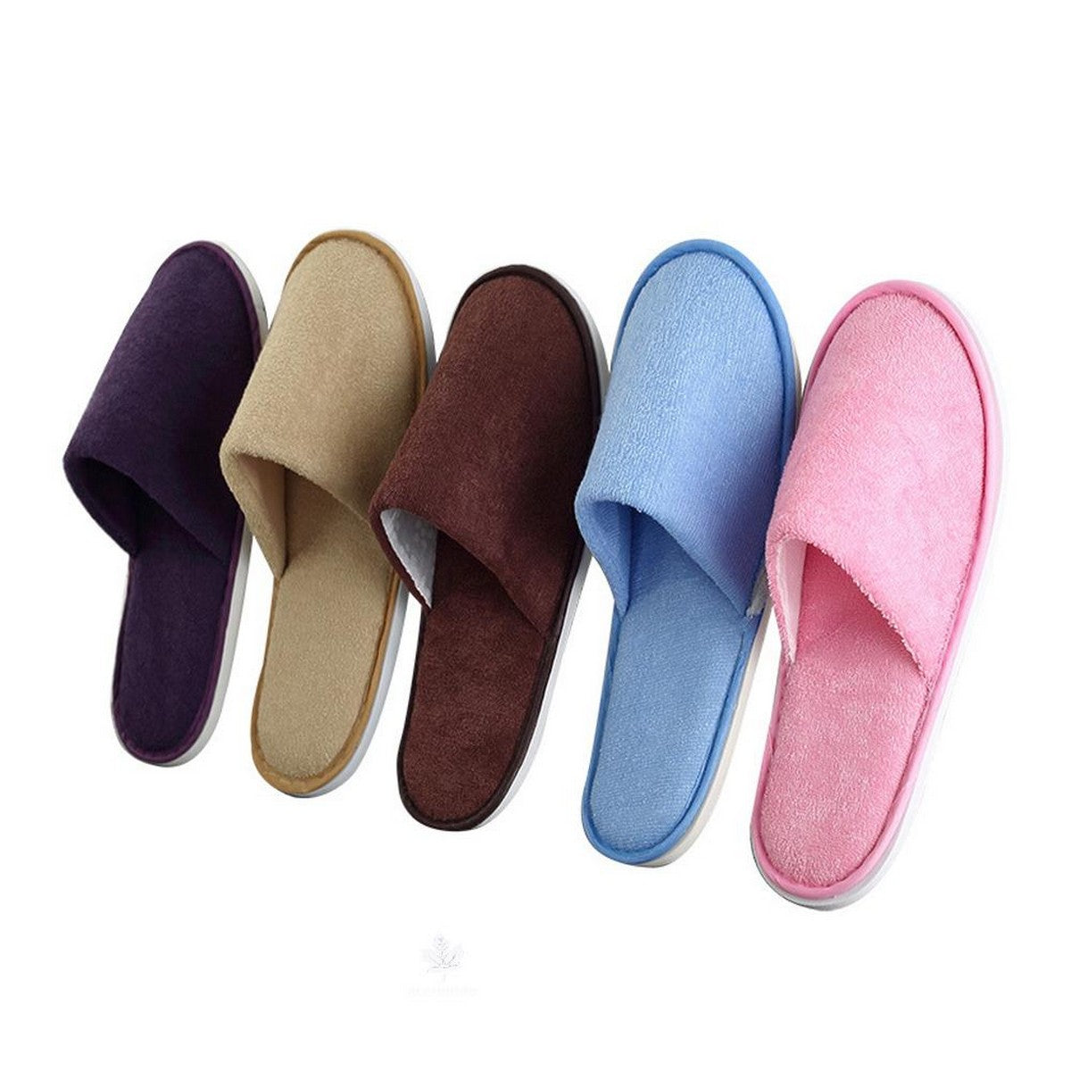 Winter Soft Cotton Slippers & Anti-Slip Floor Furry Slippers(Free Size, Random Color, Random Design)