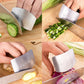 1Pcs Stainless Steel Finger Protector Knife Shield Protection