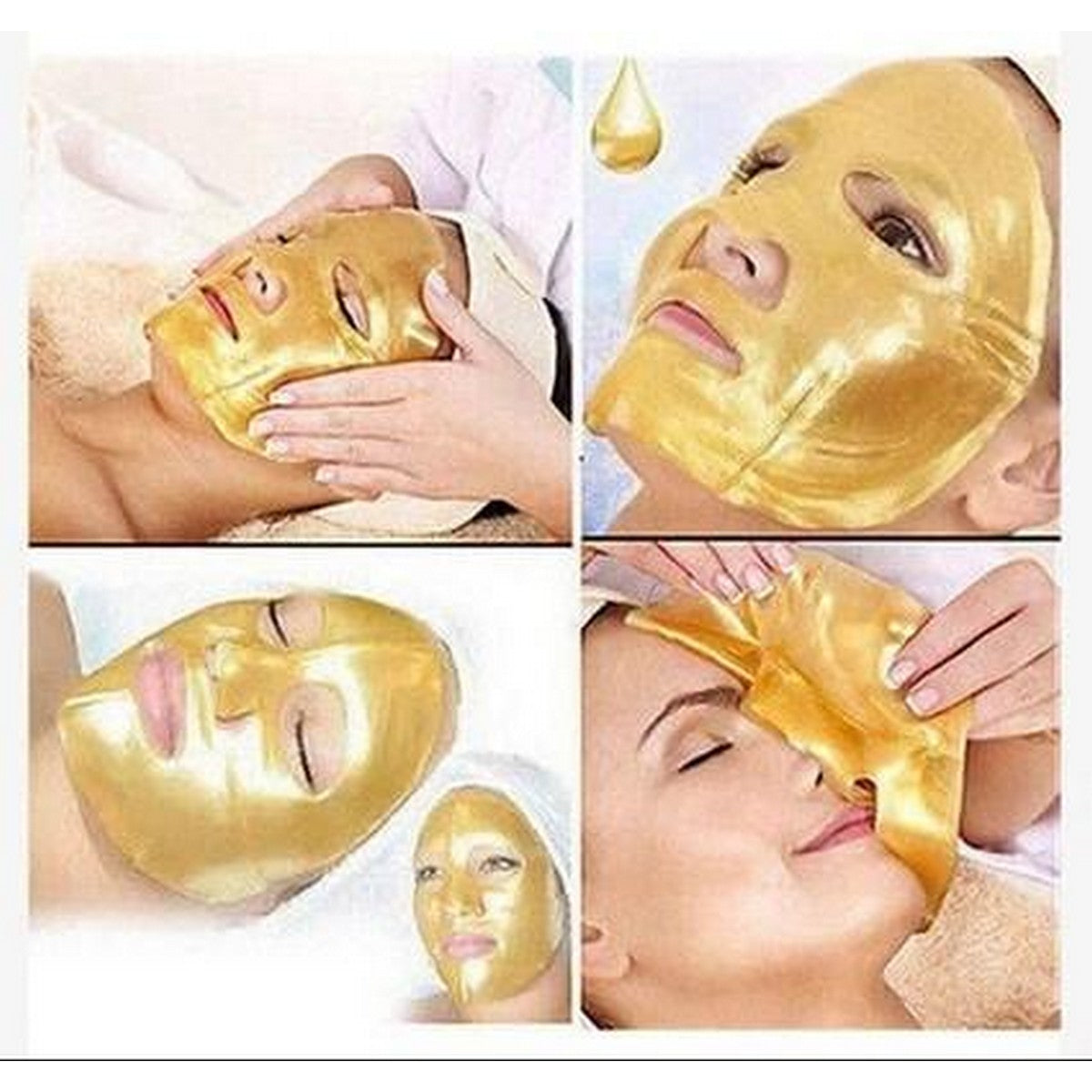 Golden Peel Off  Face Mask For Whitening Lifting Firming Skin Anti Wrinkle Anti Aging & Black Head Care