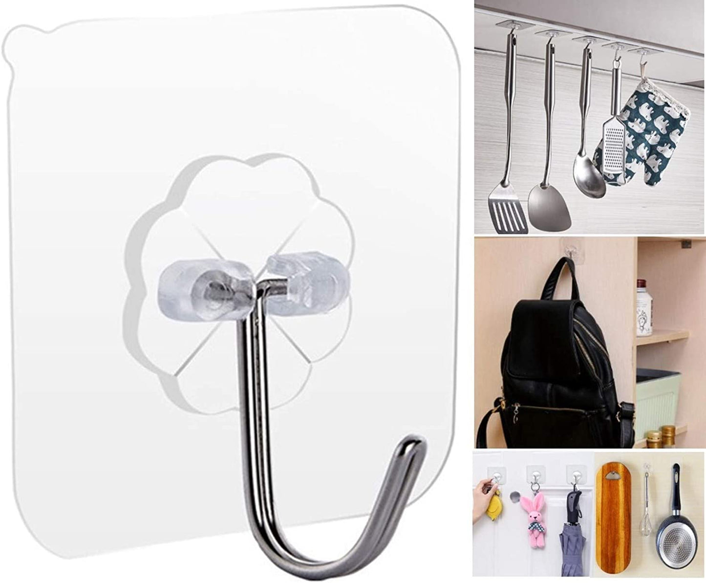10Pcs Wall Adhesive Hooks-Wide Traders – Online Shopping in Pakistan