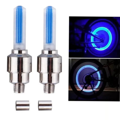 2PCS Car Wheel LED Light Motorcycle Bike Light