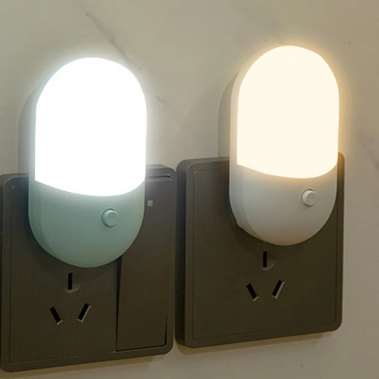 Lamp Wall Socket Lamps LED Night Light Bedroom