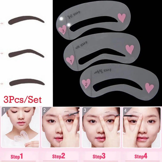 Eyebrow Stencils Styles Reusable Eyebrow Drawing Guide, Under One Dollar 