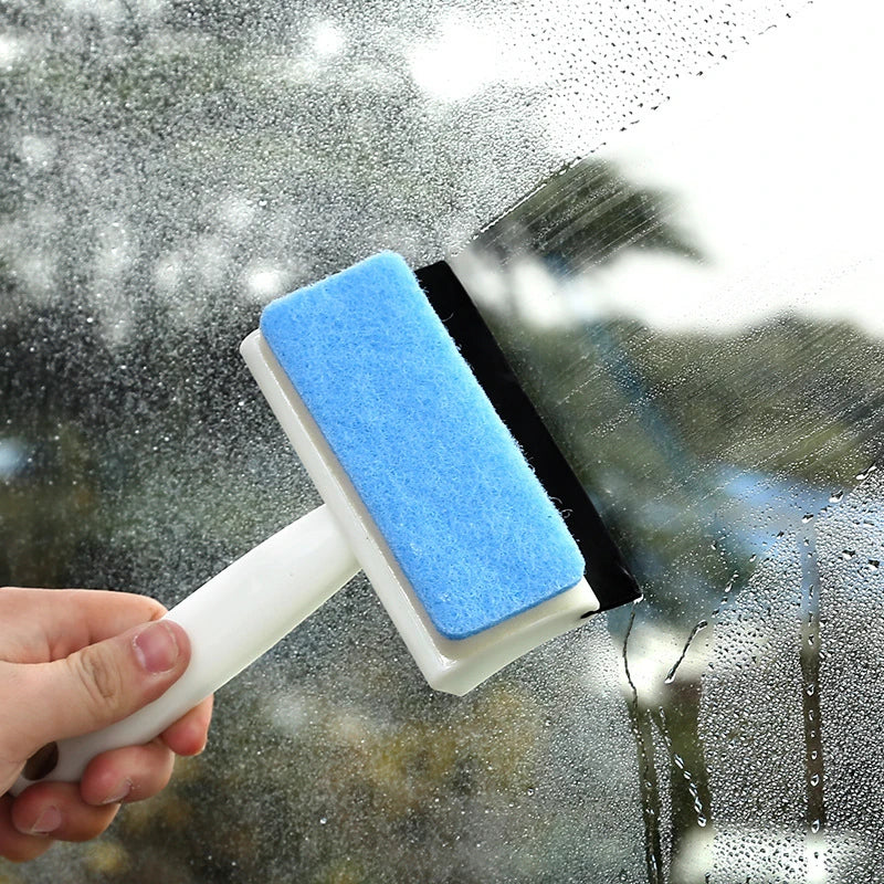 Multi-function Glass Window Wiper Soap Cleaner Squeegee Mirror Bathroom Wall Cleaning Brush(5inch)