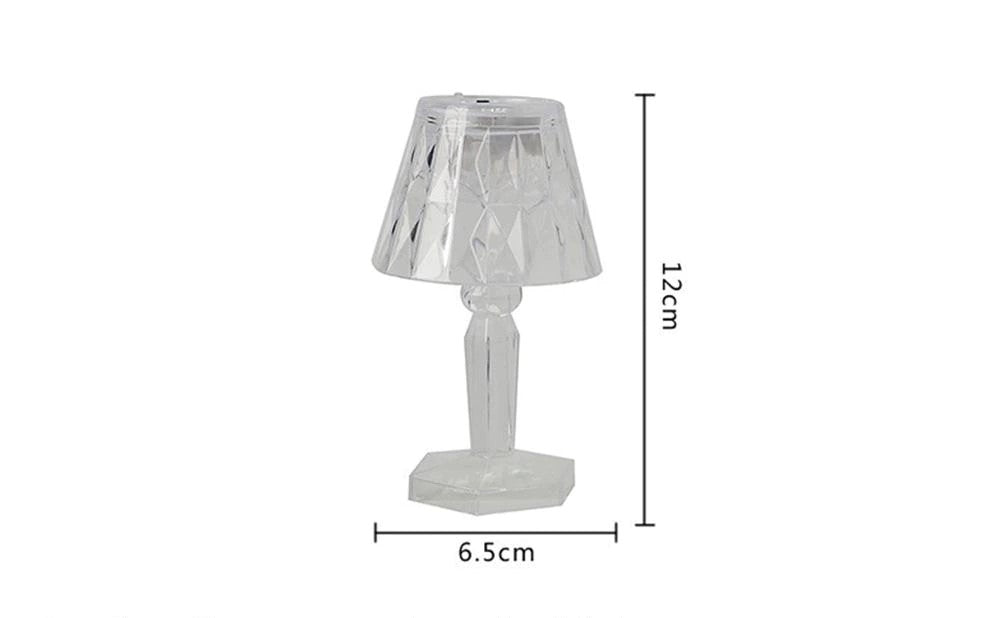 LED Diamond Mini Table Lamp Bedroom  Decorative Table Lamp