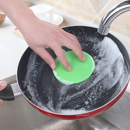 Silicone Scouring Pad, Under One Dollar 