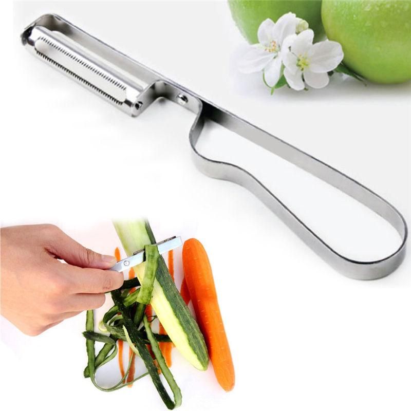 1Pcs Stainless Steel Knife Fruit Vegetables Peeler