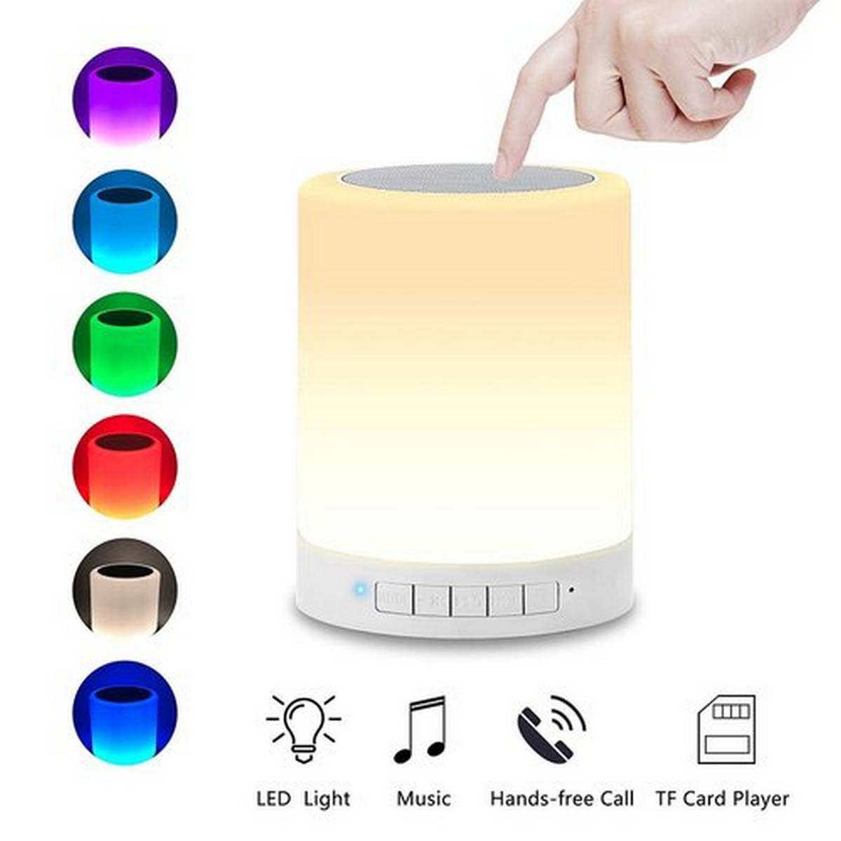 Portable Bluetooth Lamp Speaker Wireless