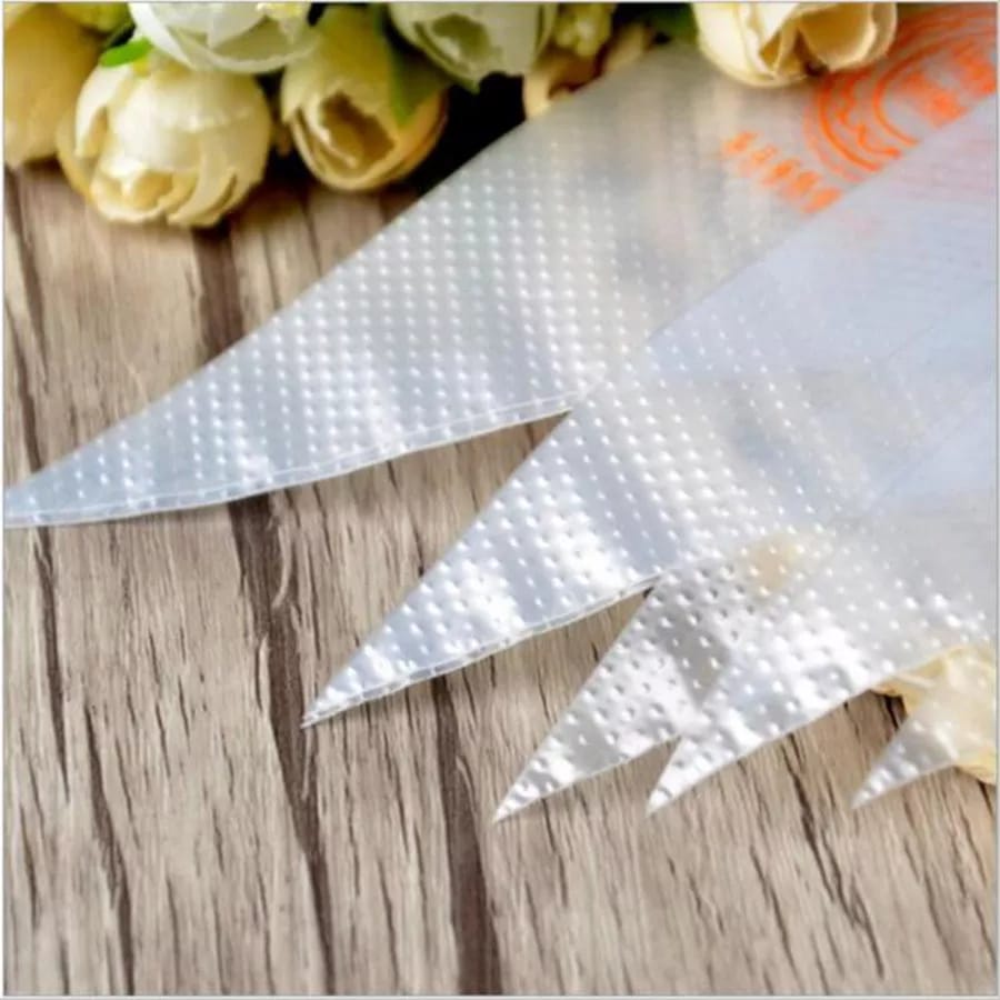 25Pcs Disposable Pastry Icing Bag Cake Decorating All Size nozzles Pastry Bags