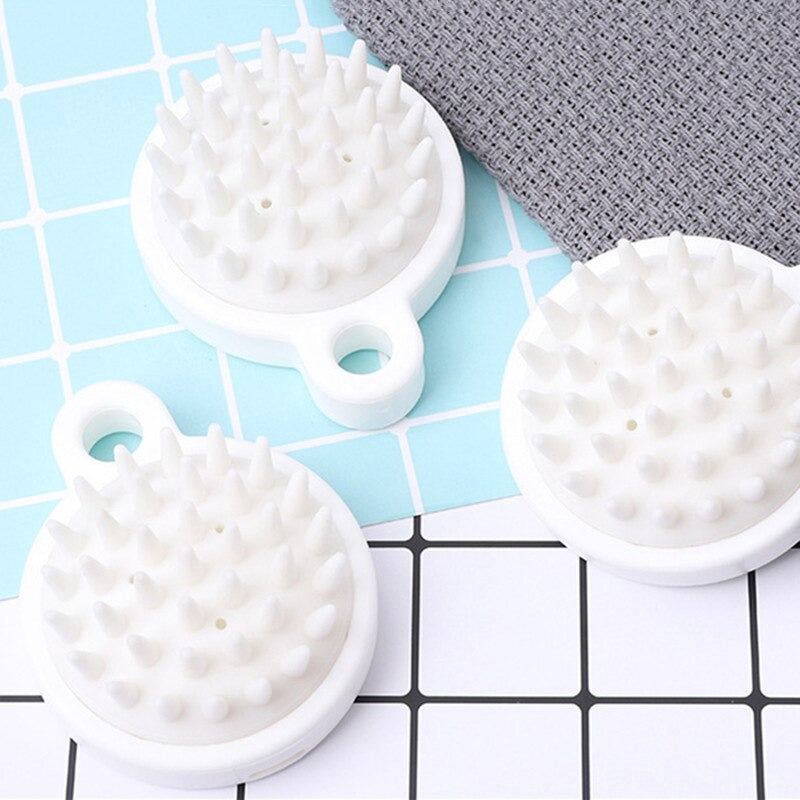 Silicone Massage Shampoo Comb Shower Brush